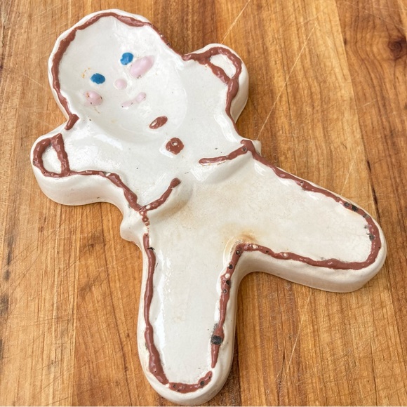 Vintage Gingerbread Man Spoon Rest - Picture 5 of 6